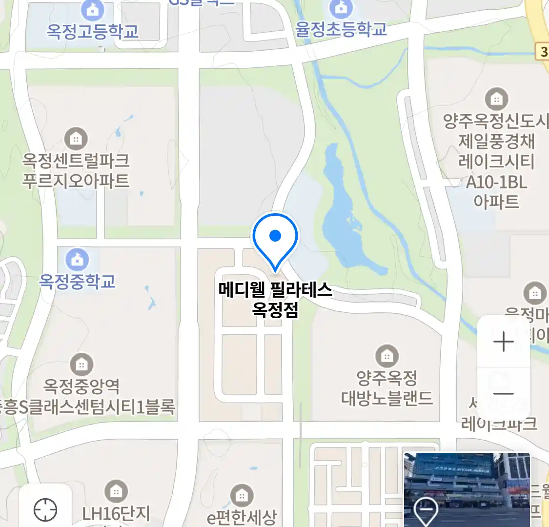 메디웰 필라테스 옥정점 위치