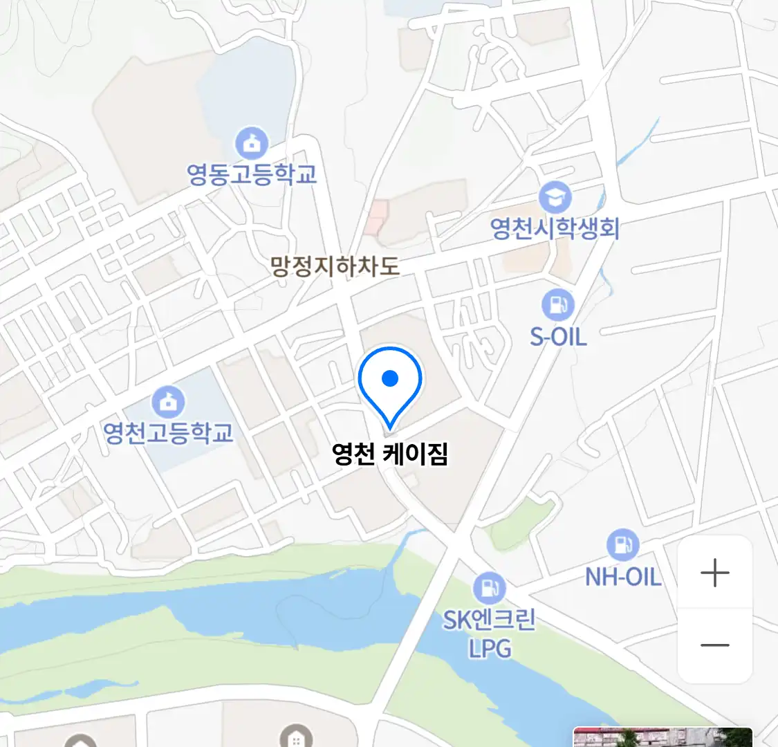 영천 케이짐 위치