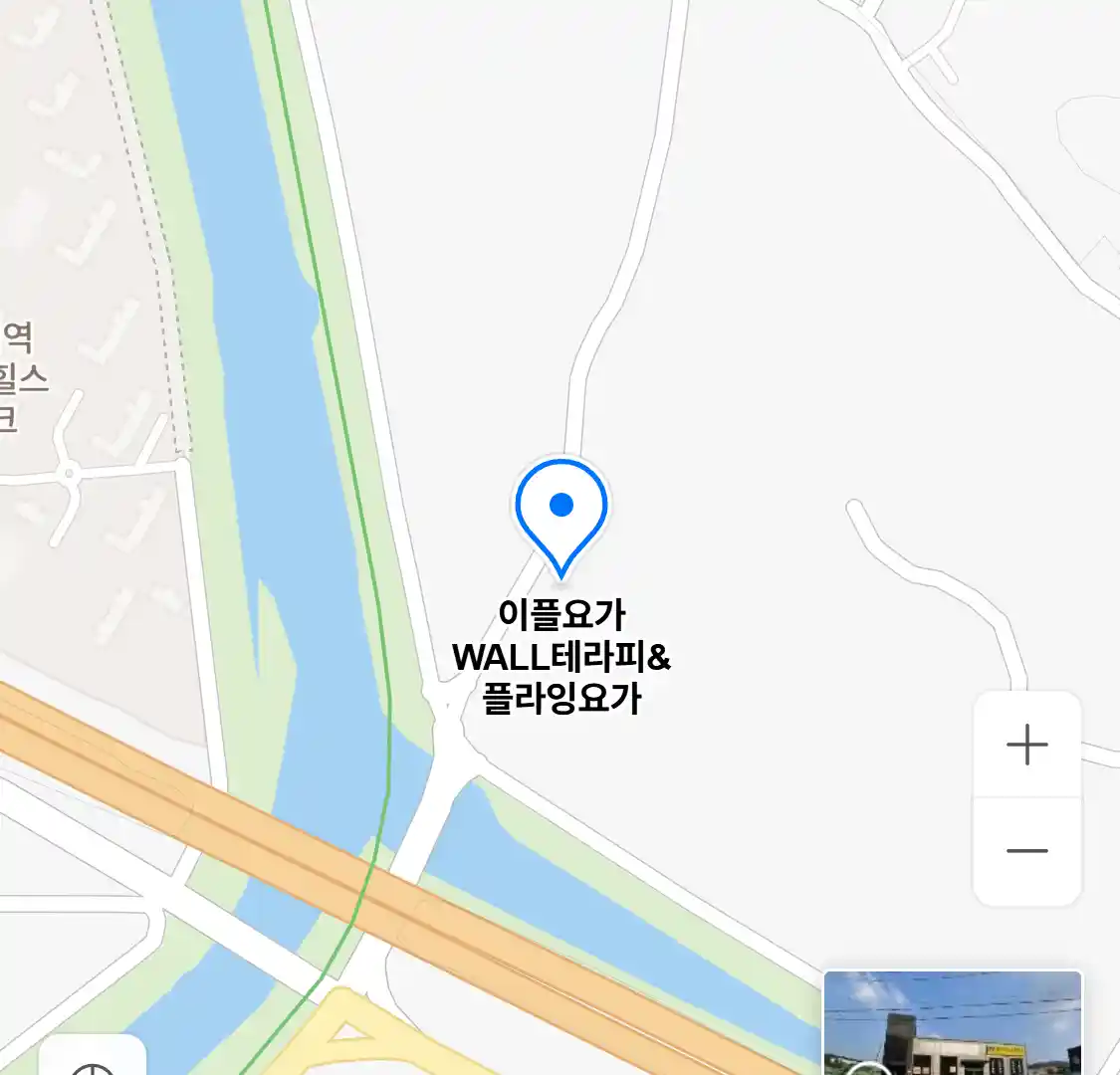 이플요가 WALL테라피&플라잉요가 위치