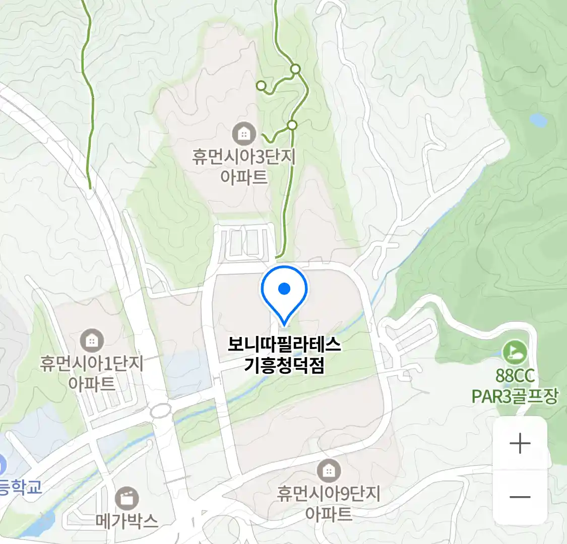 보니따필라테스 기흥청덕점 위치