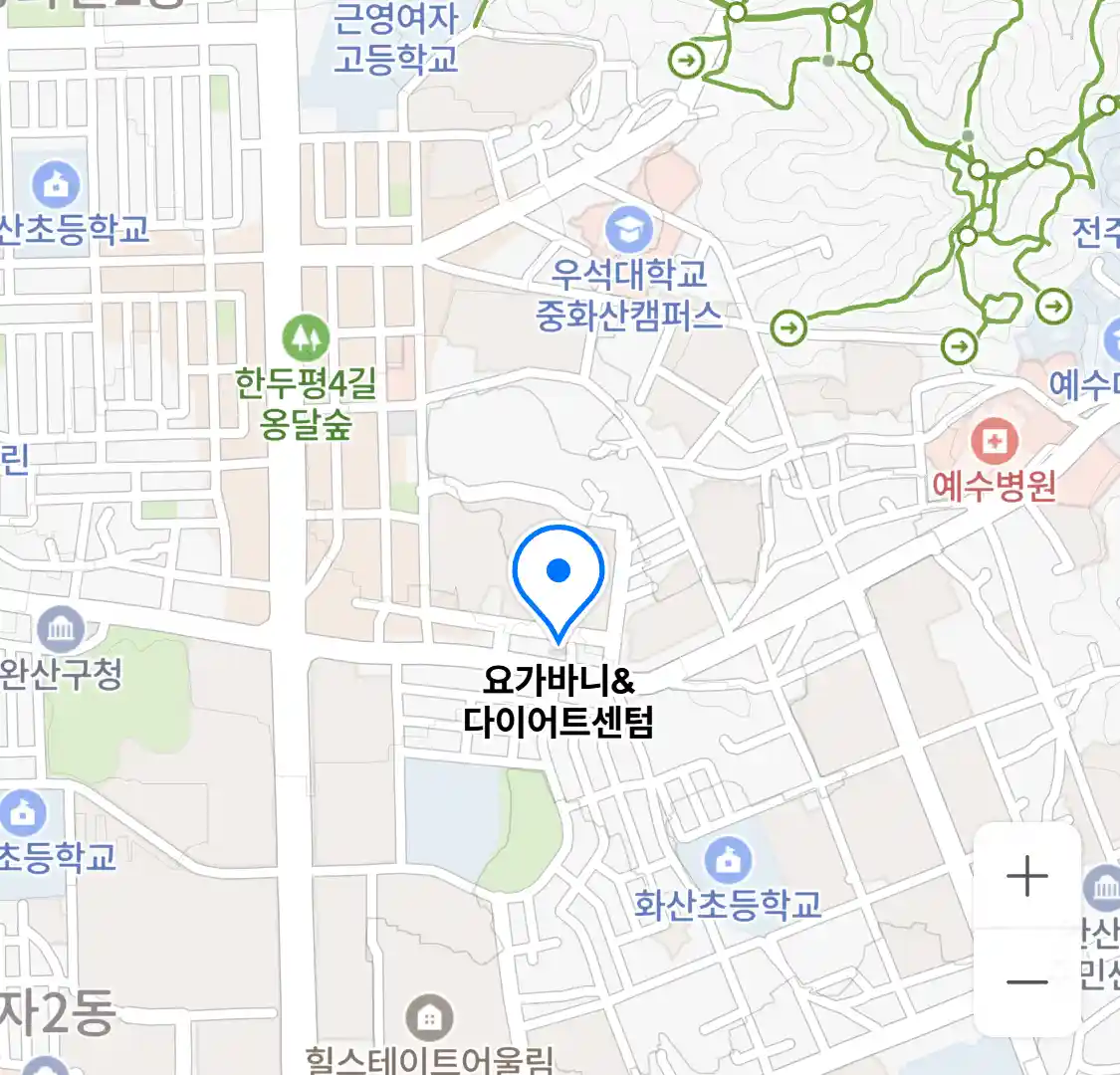 요가바니&다이어트센텀 위치