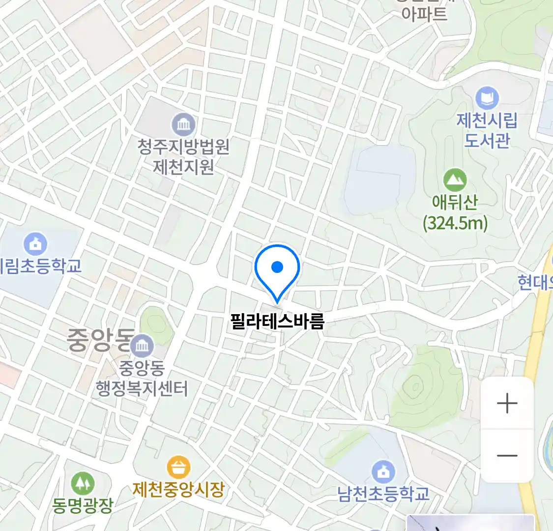 필라테스바름 위치