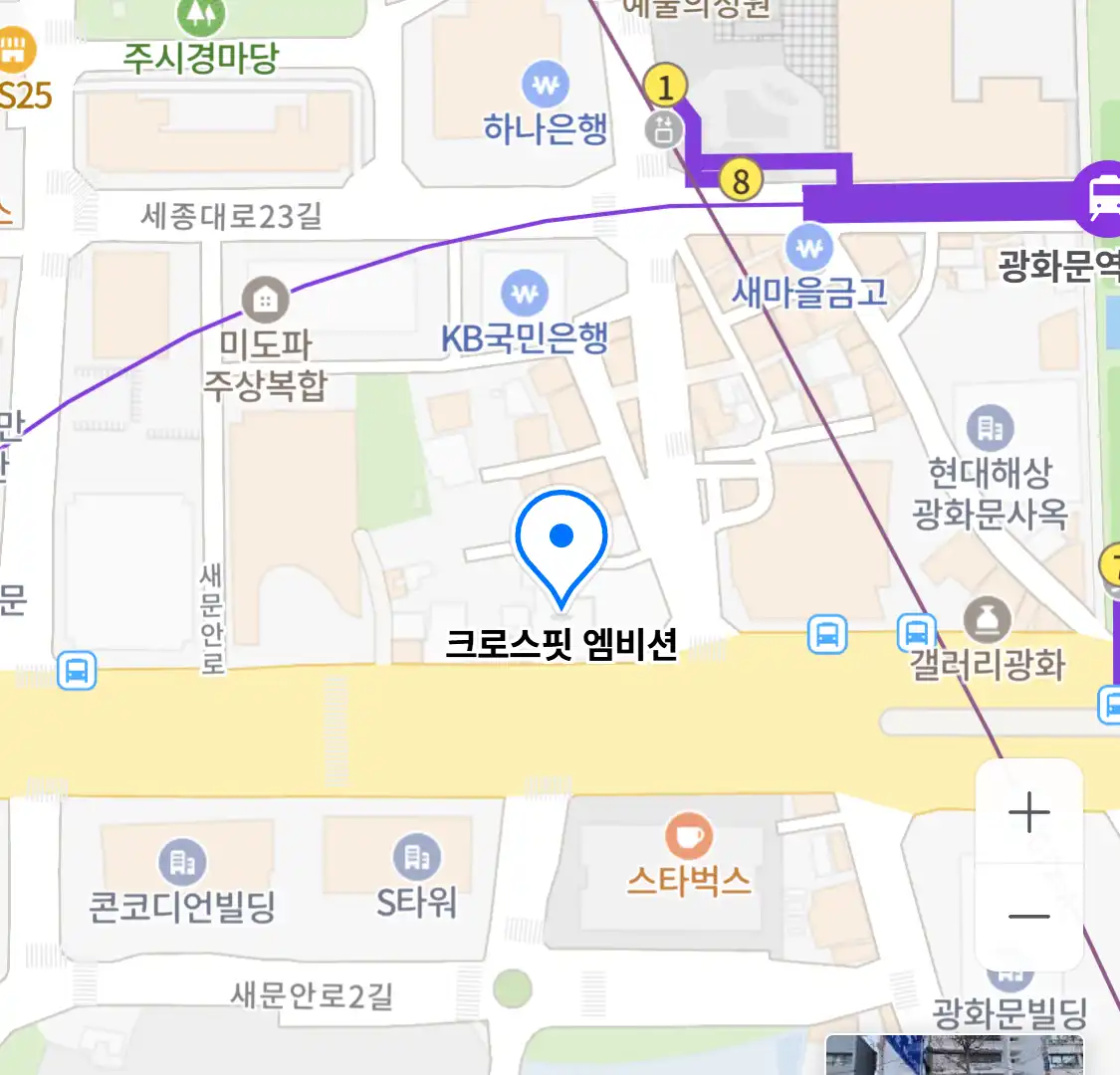 크로스핏 엠비션 위치