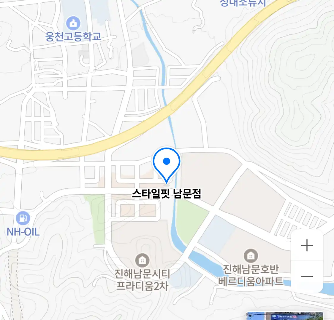 스타일핏 남문점 위치