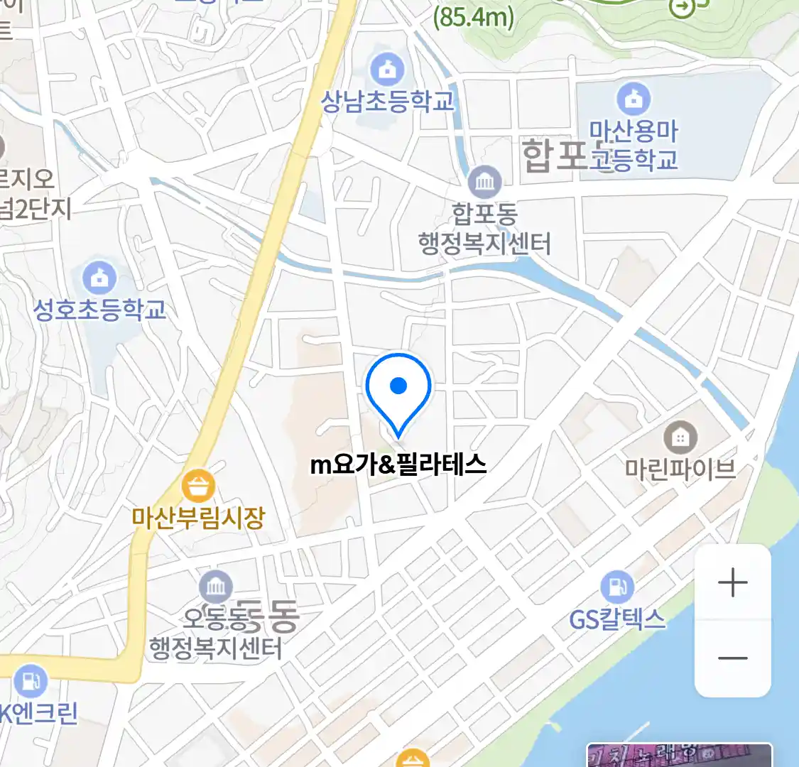 m요가&필라테스 위치