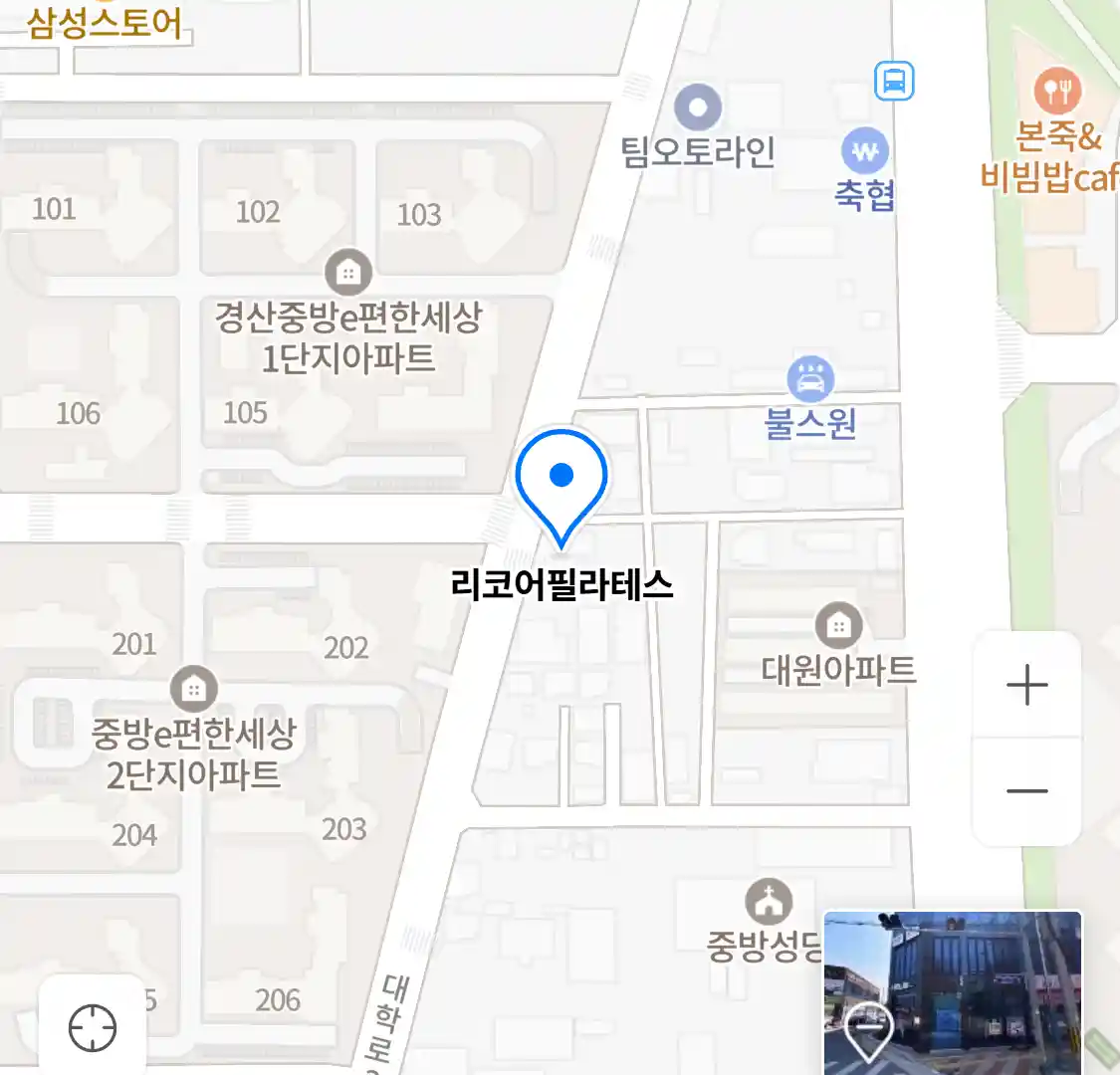리코어필라테스 위치