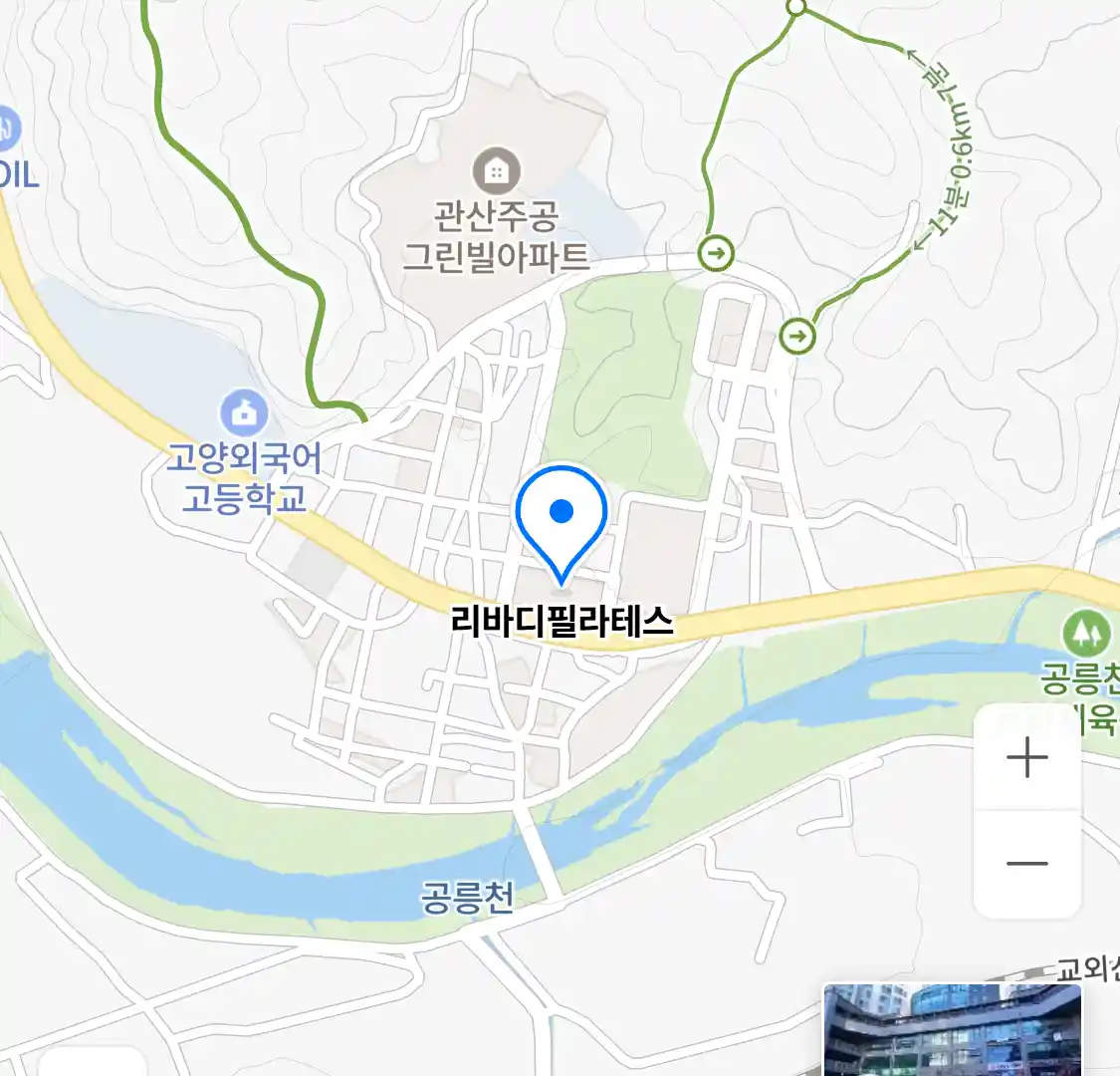 리바디필라테스 위치