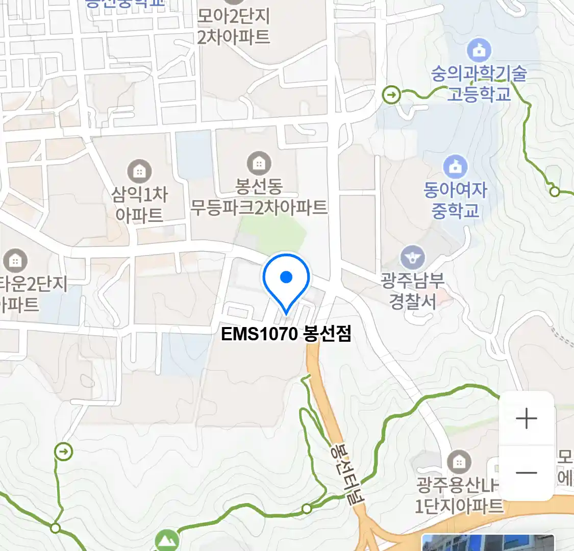 EMS1070 봉선점 위치