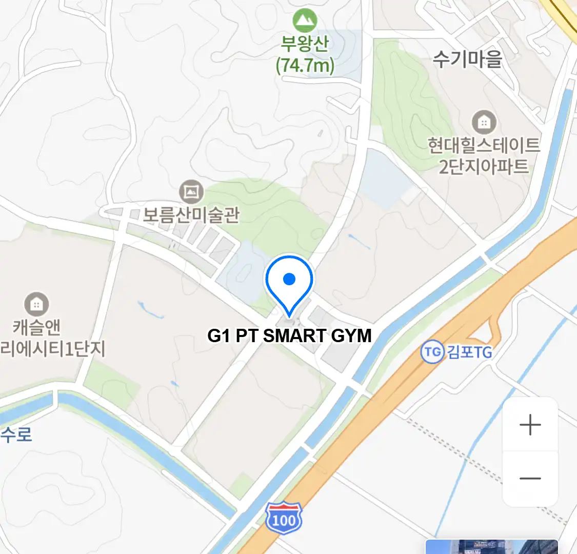 G1 PT SMART GYM 위치