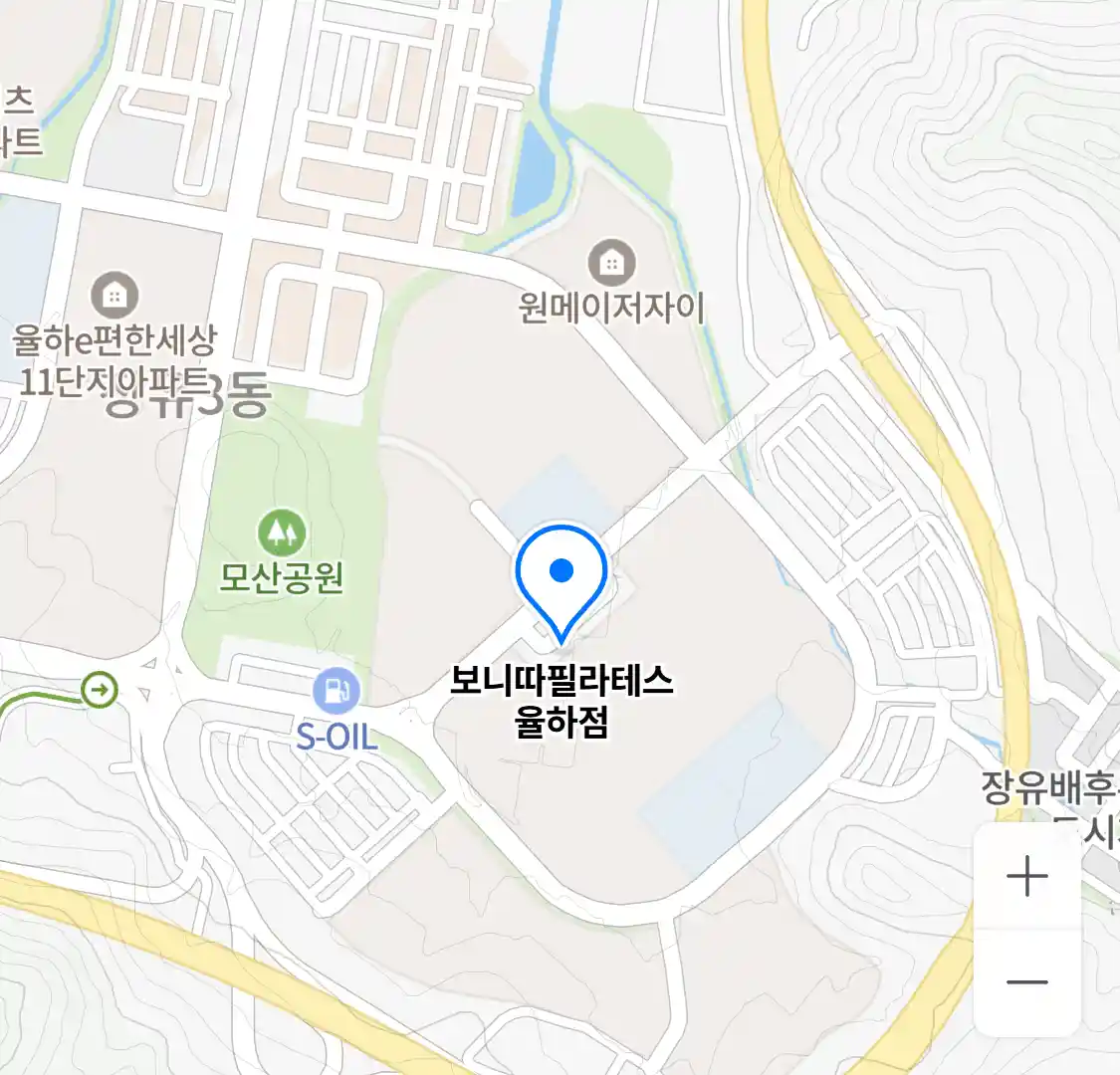 보니따필라테스 율하점 위치