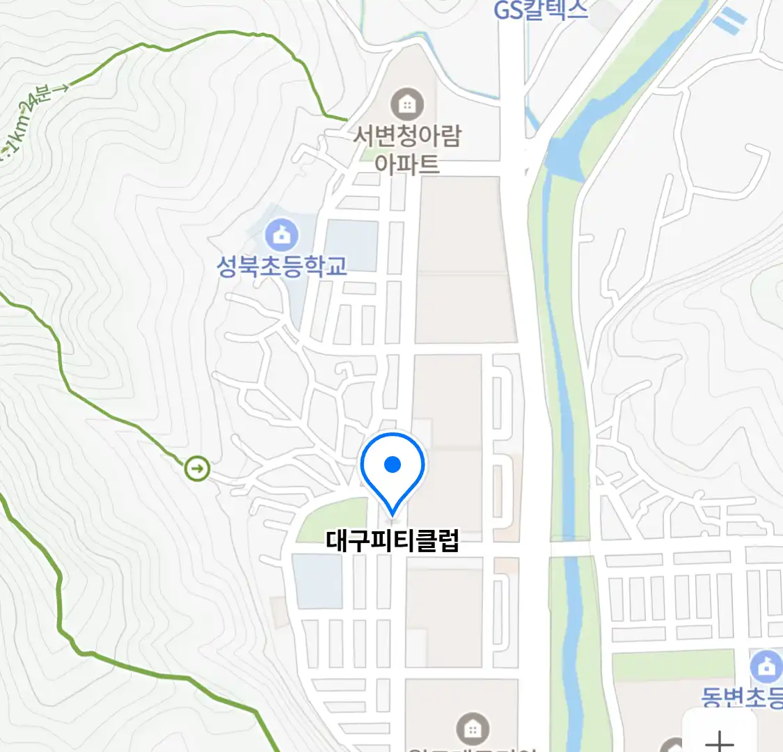 대구피티클럽 위치