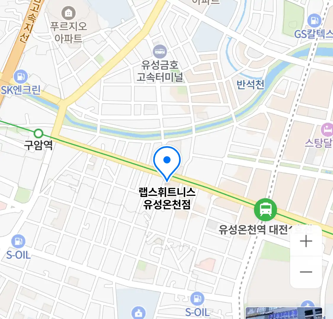 랩스휘트니스 유성온천점 위치