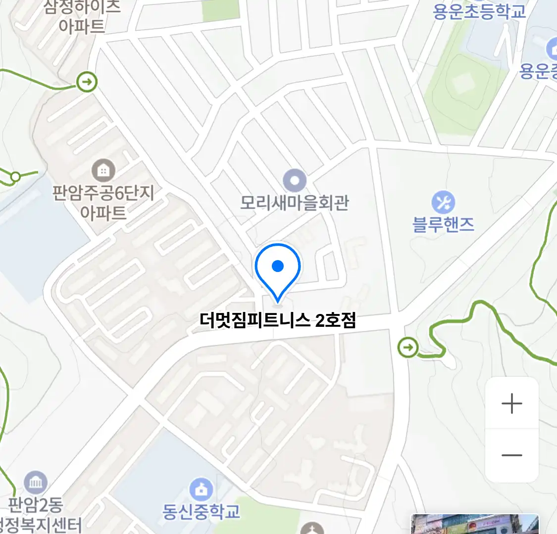 더멋짐피트니스 2호점 위치