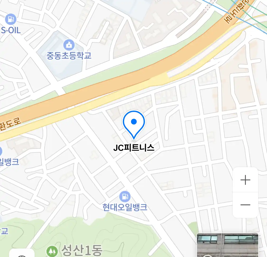 JC피트니스 위치