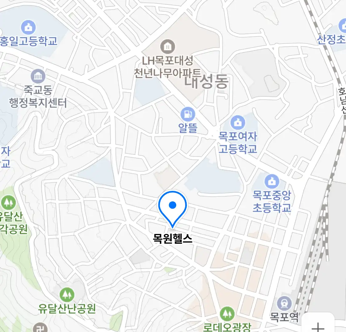 목원헬스 위치