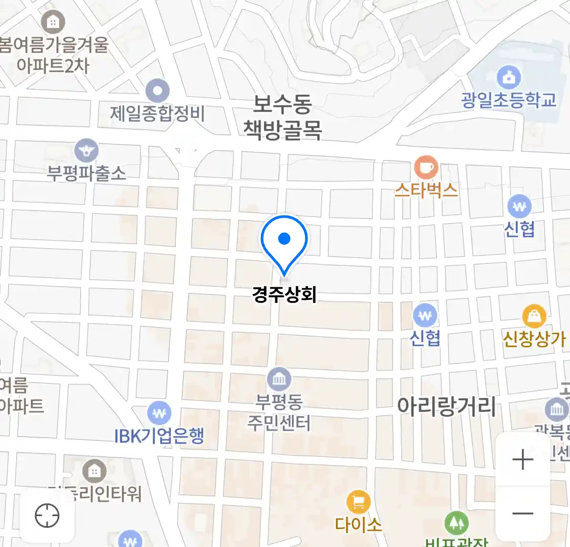 경주상회 지도