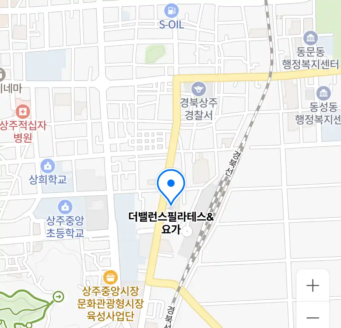 더밸런스필라테스&요가 위치