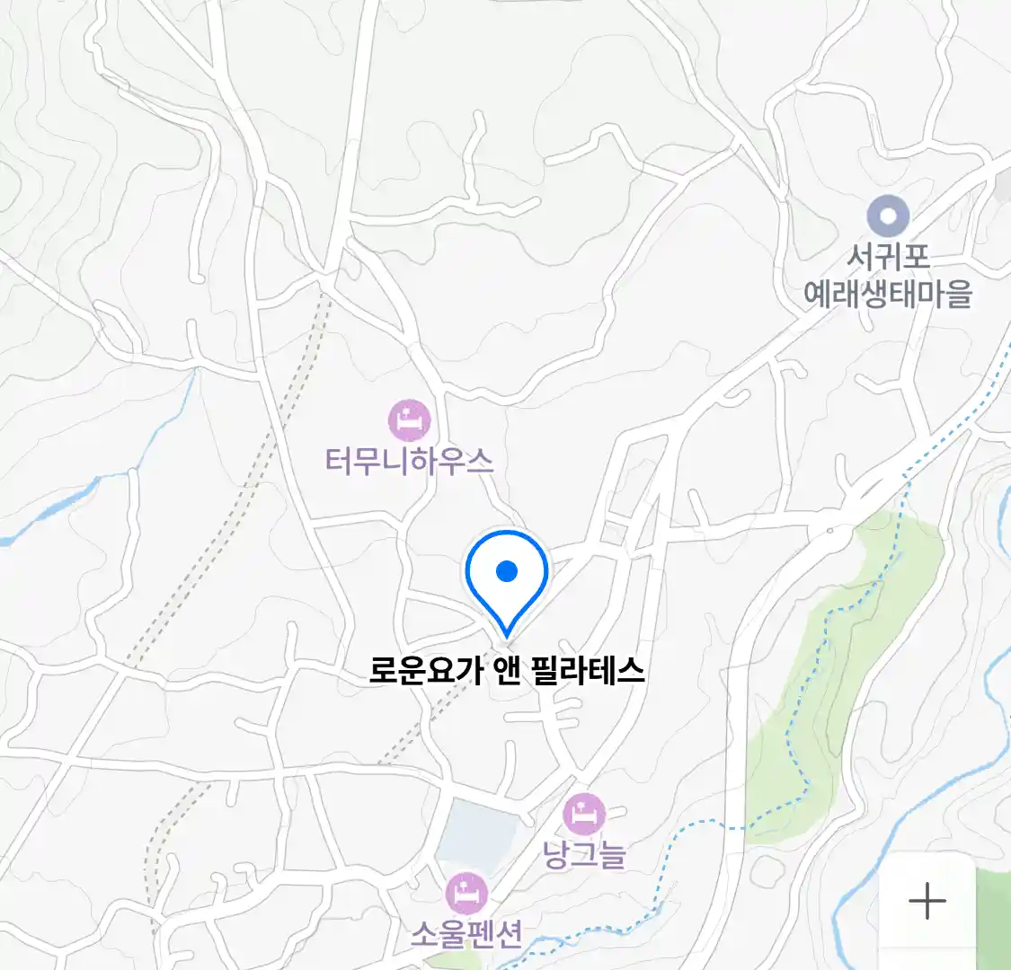 로운요가 앤 필라테스 위치