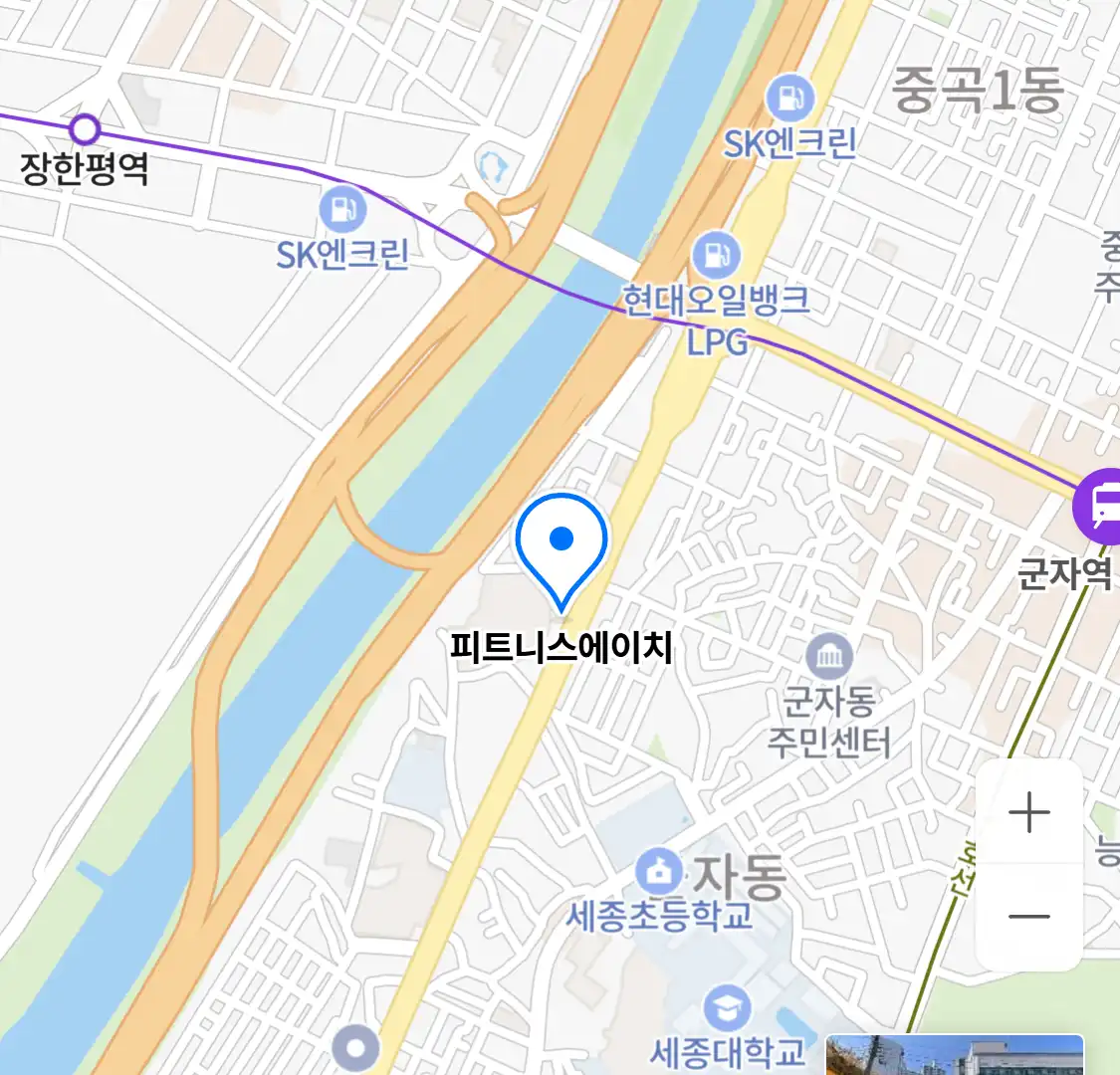 피트니스에이치 위치