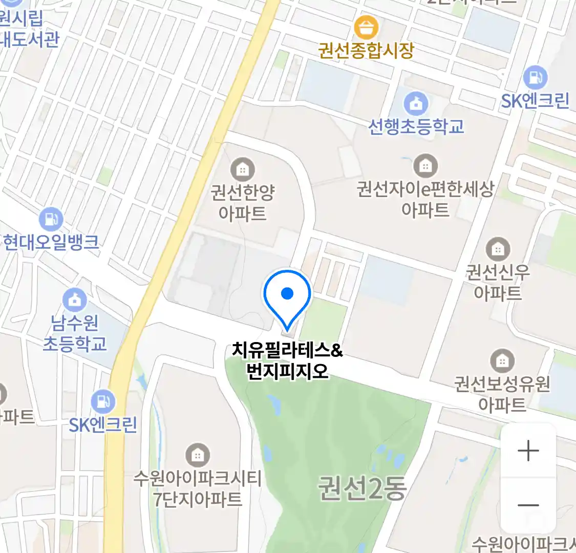 치유필라테스&번지피지오 위치