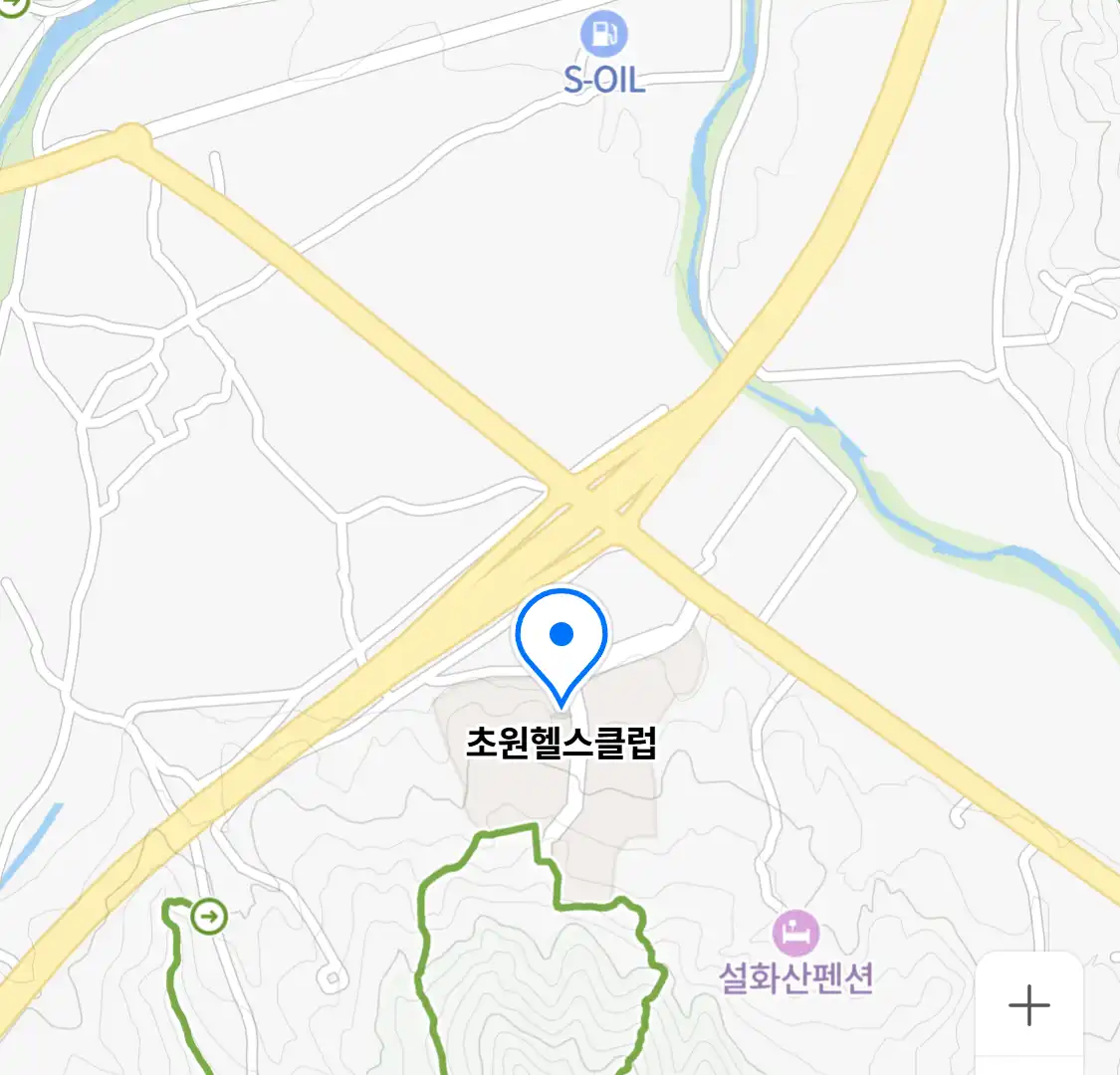 초원헬스클럽 위치