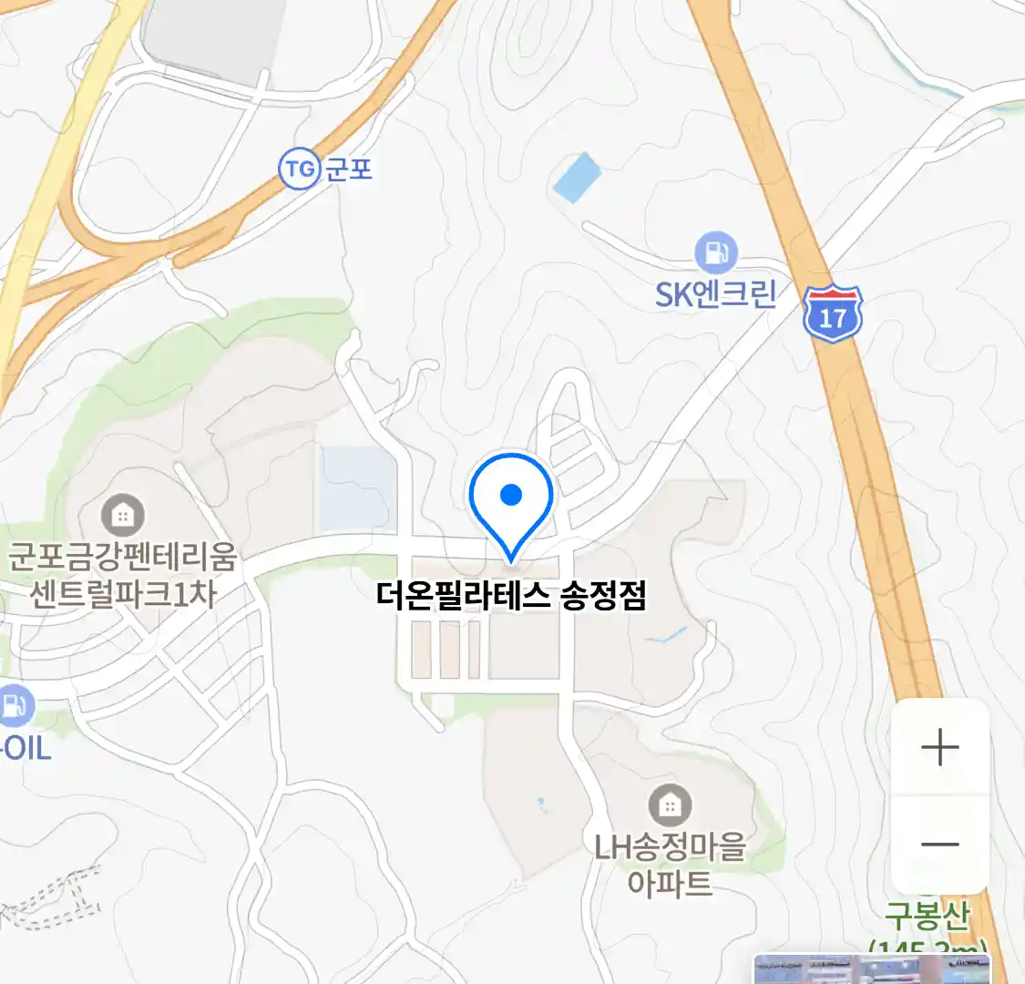 더온필라테스 송정점 위치