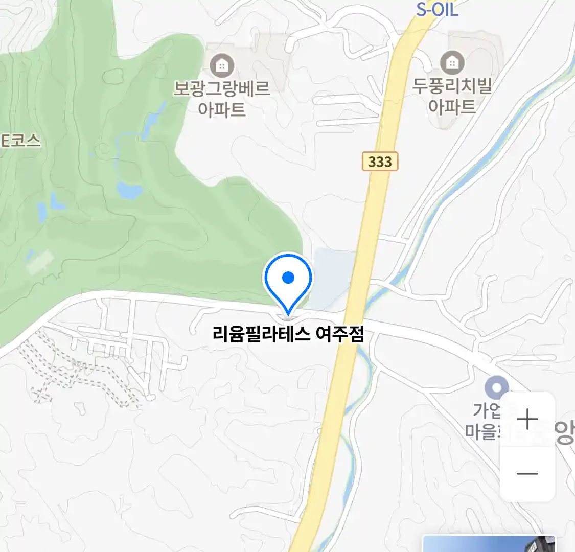 리윰필라테스 여주점 위치