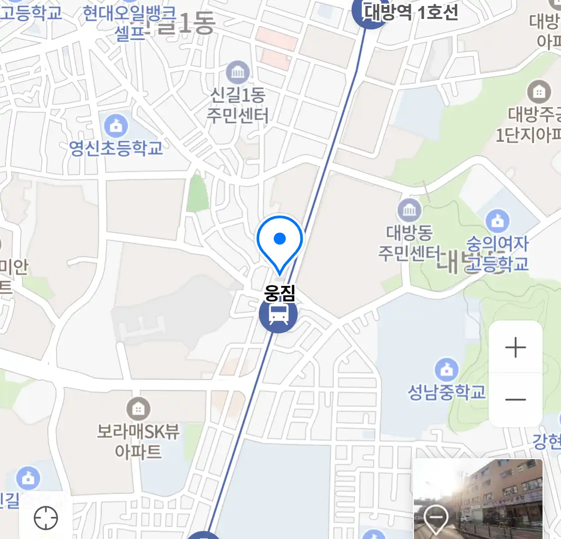 웅짐 위치