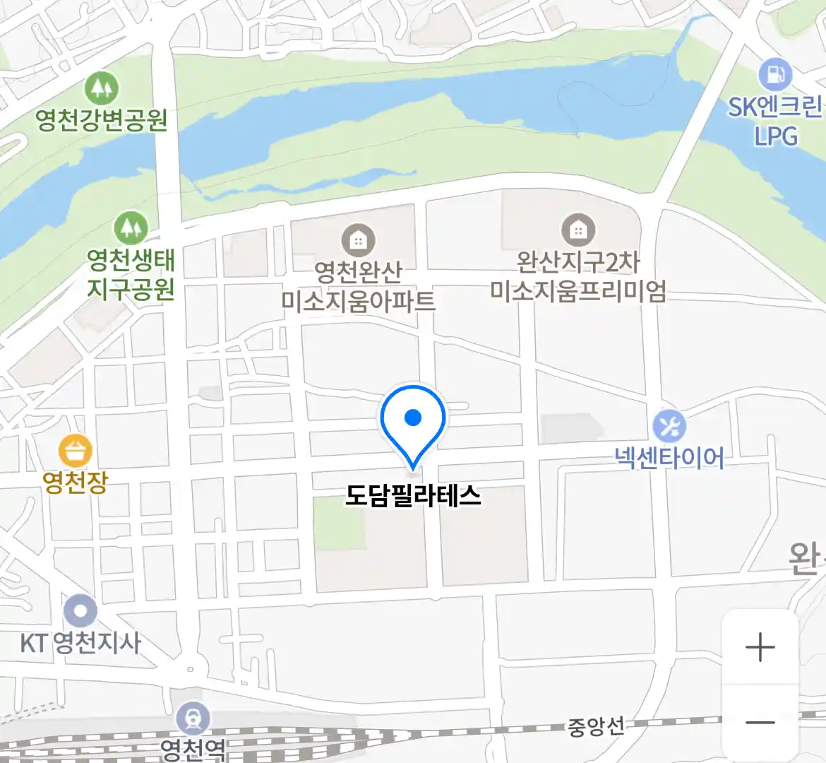 도담필라테스 위치