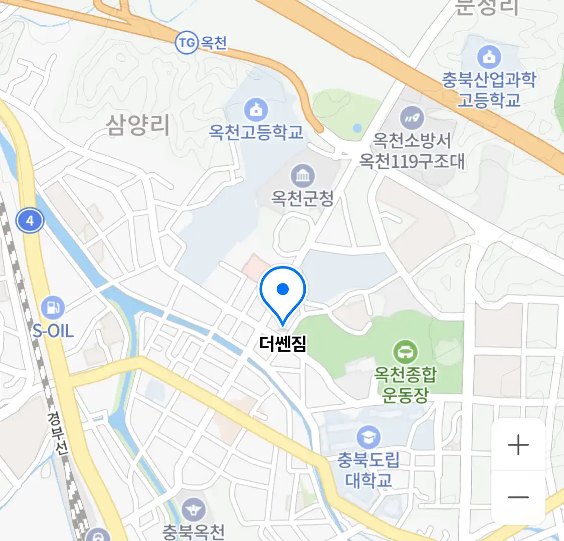 더쎈짐 위치