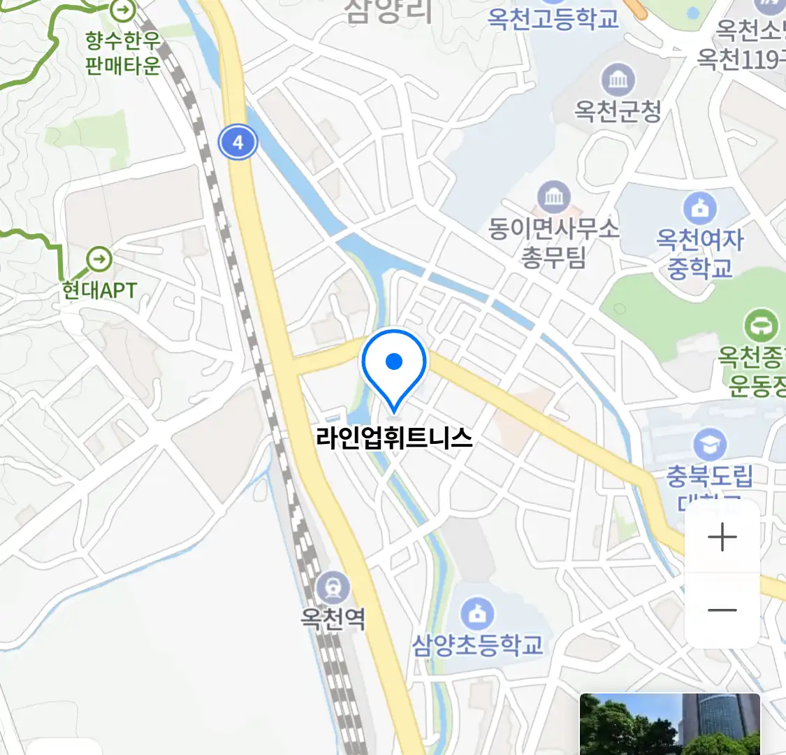 라인업휘트니스 위치