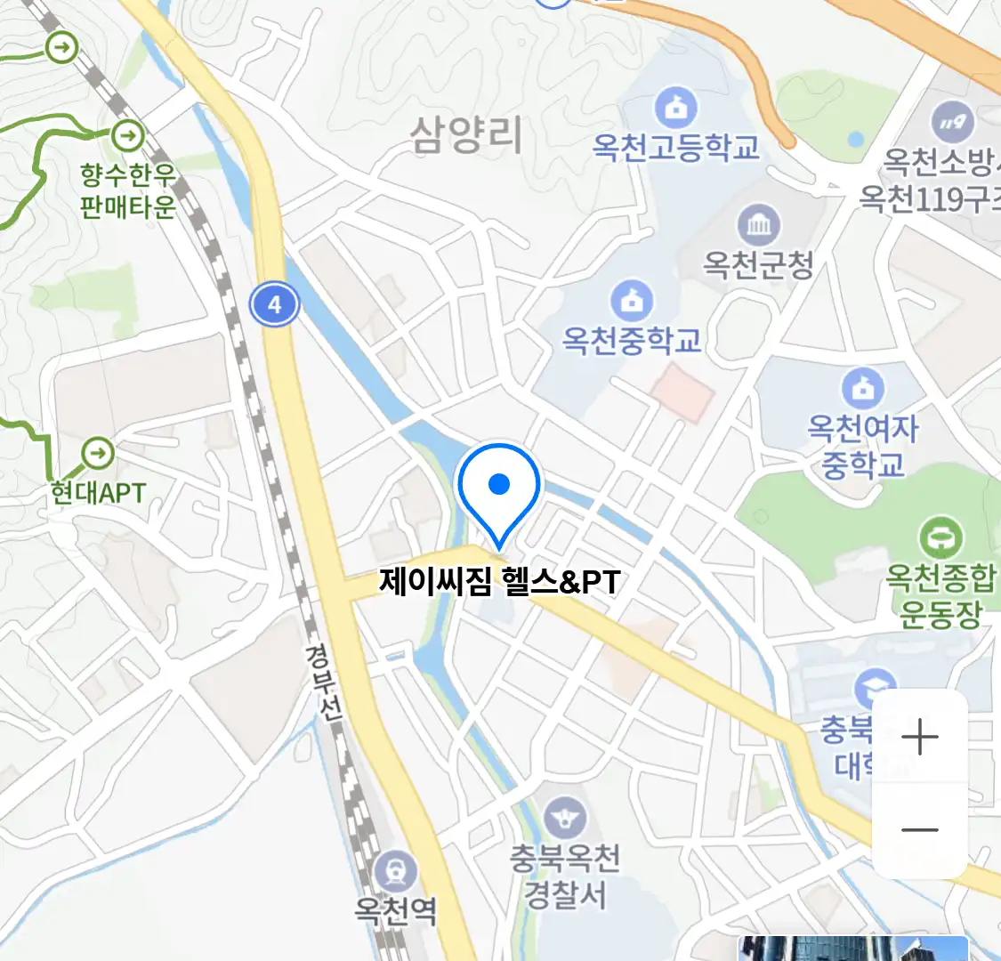 제이씨짐 헬스&PT 위치