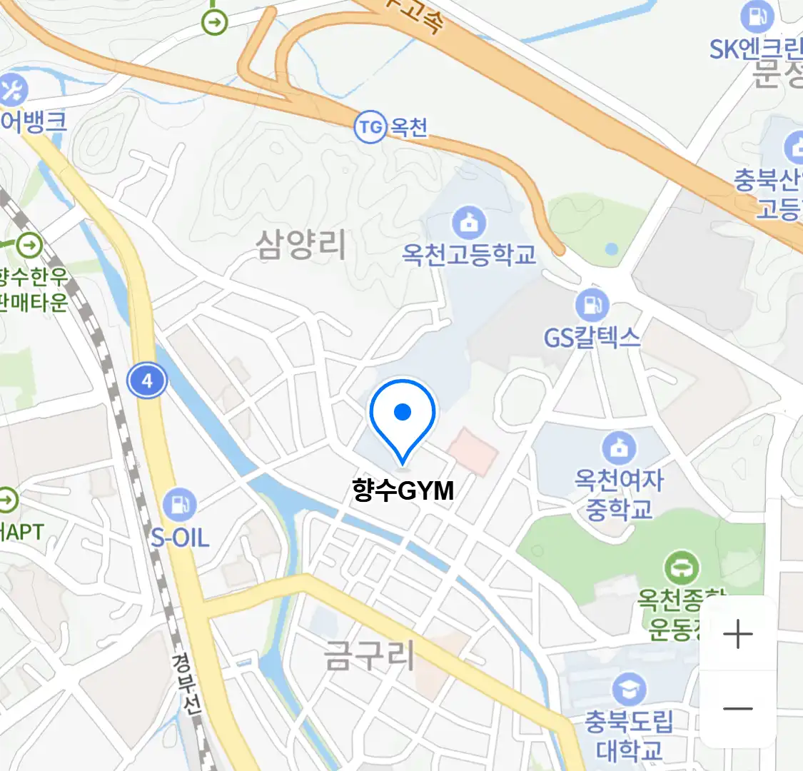 향수GYM 위치