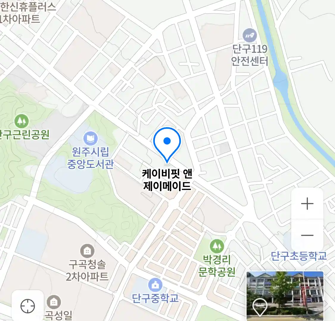 케이비핏 앤 제이메이드 위치