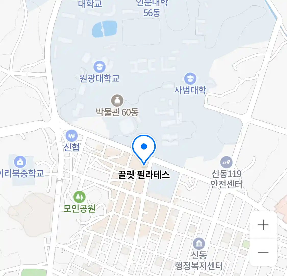 끌릿 필라테스 위치