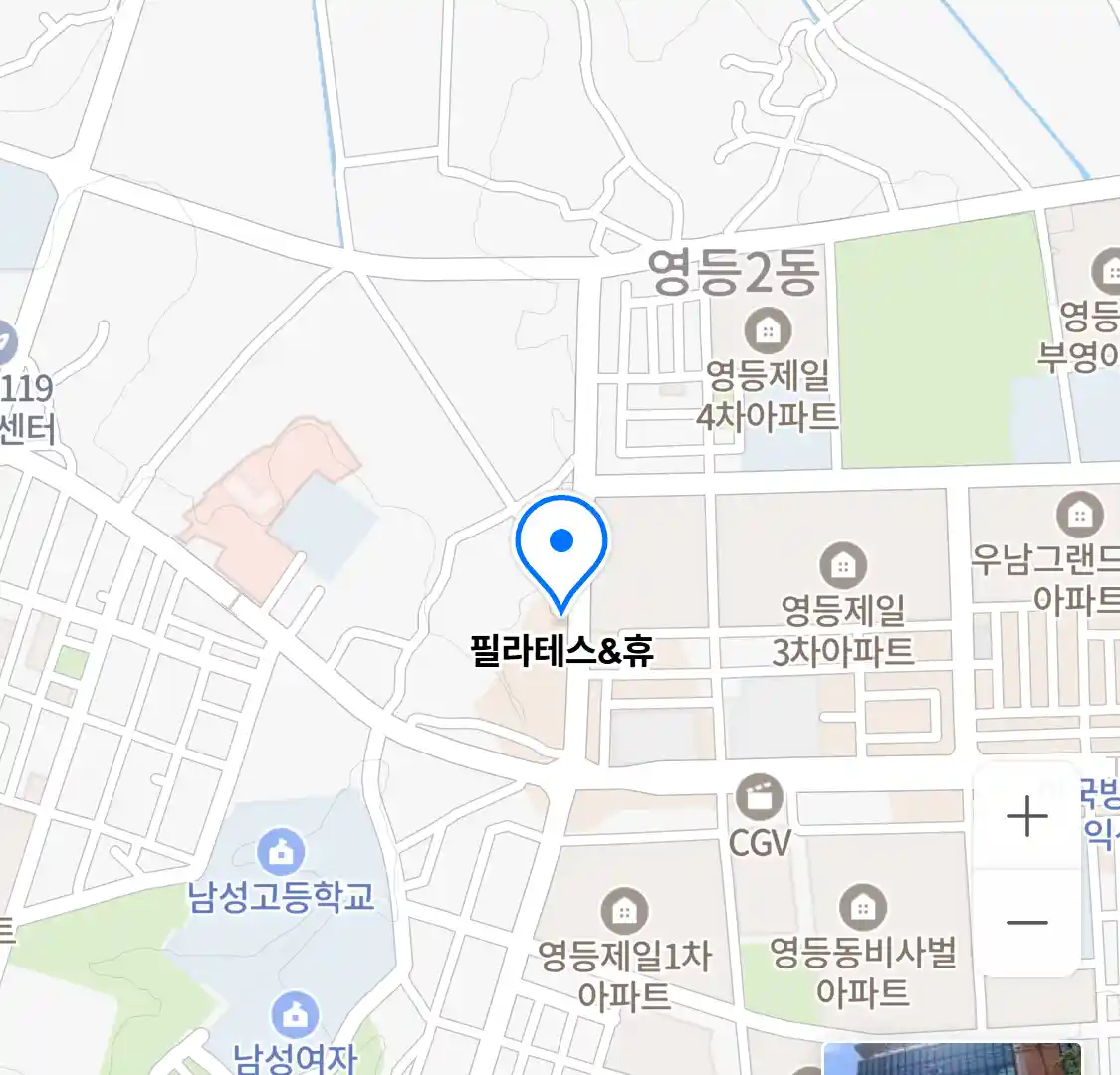 필라테스&휴 위치