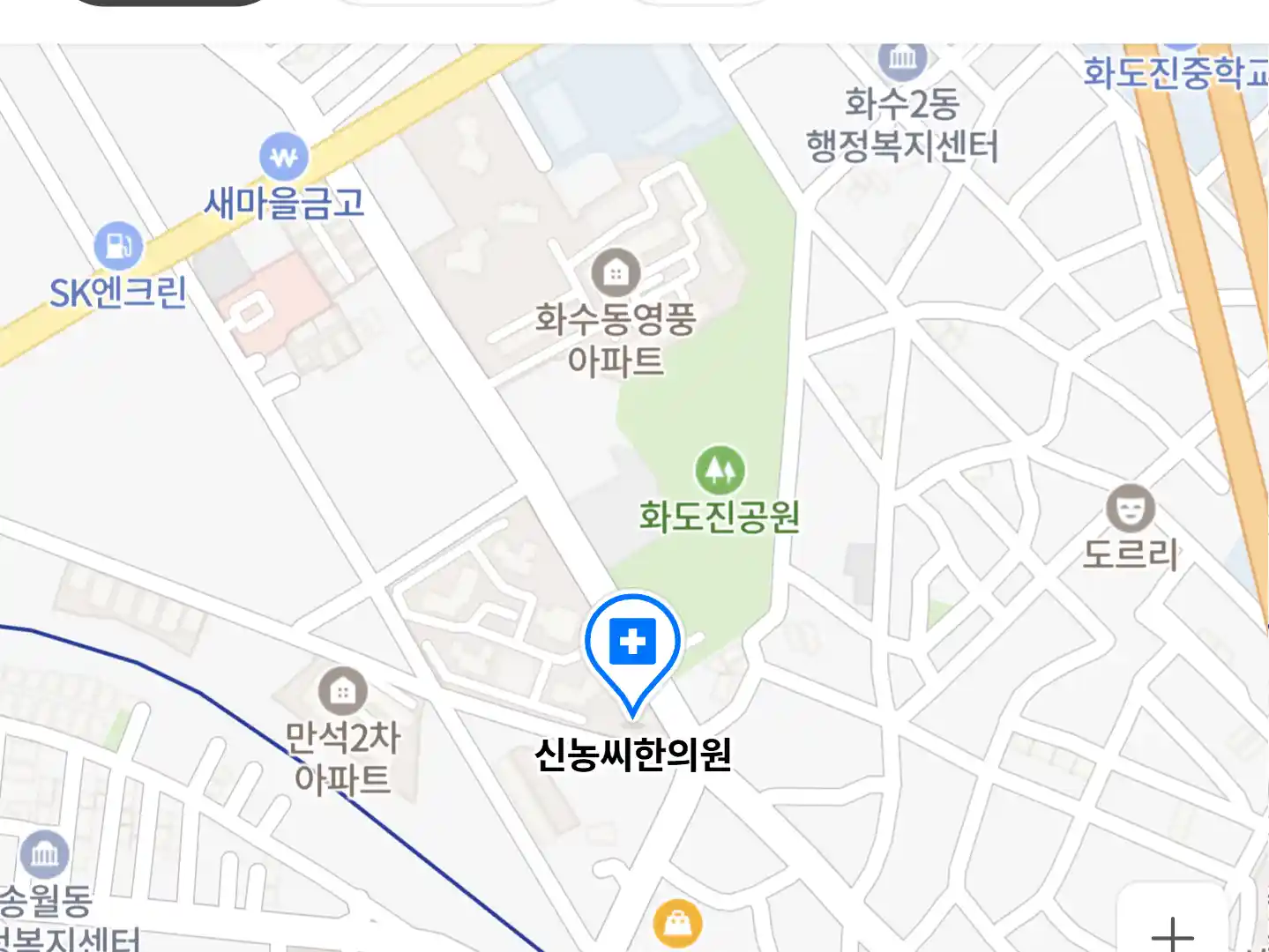신농씨한의원 지도