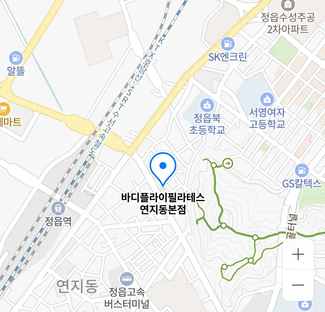 바디플라이필라테스 연지동본점 위치
