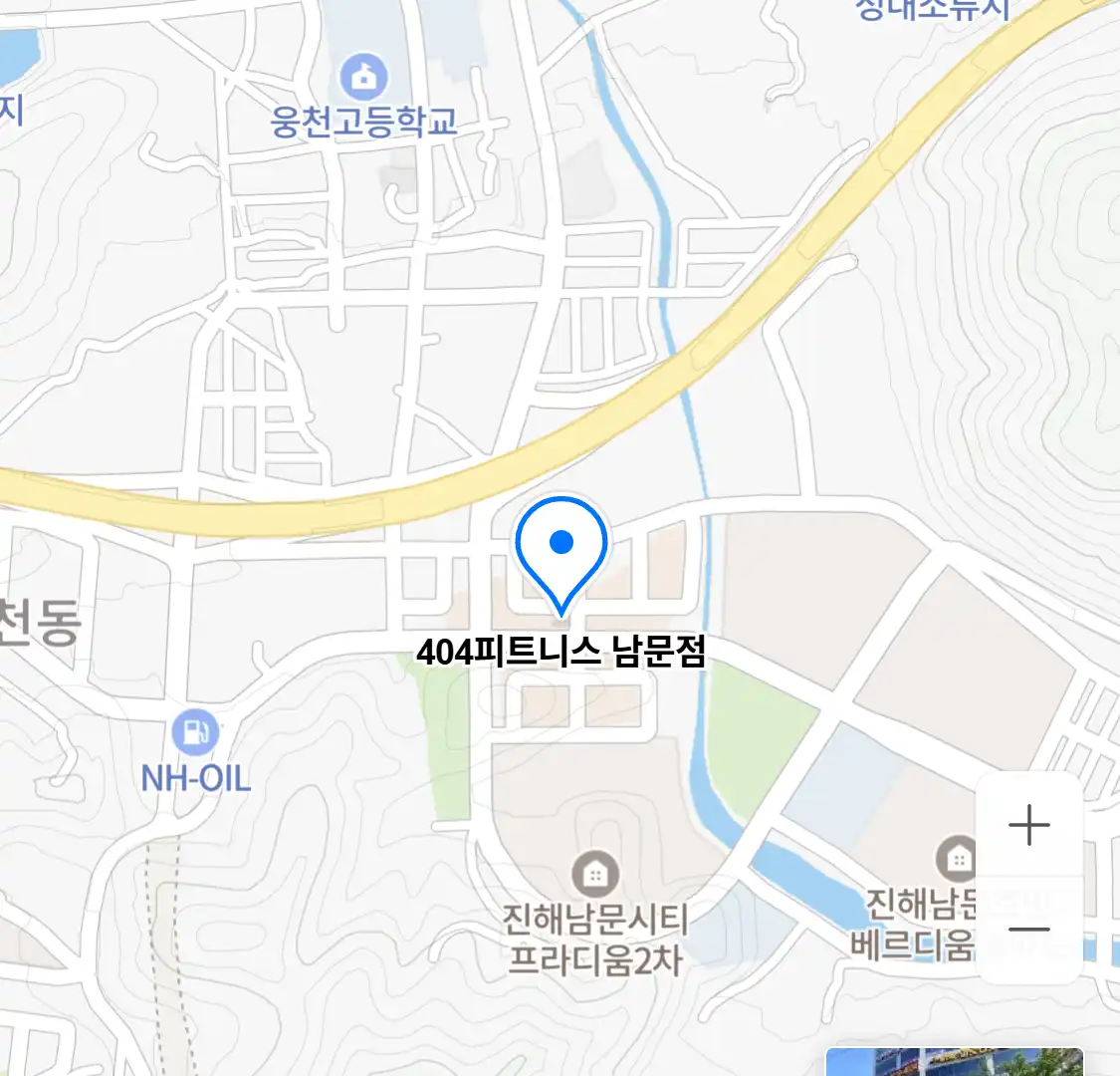 404피트니스 남문점 위치