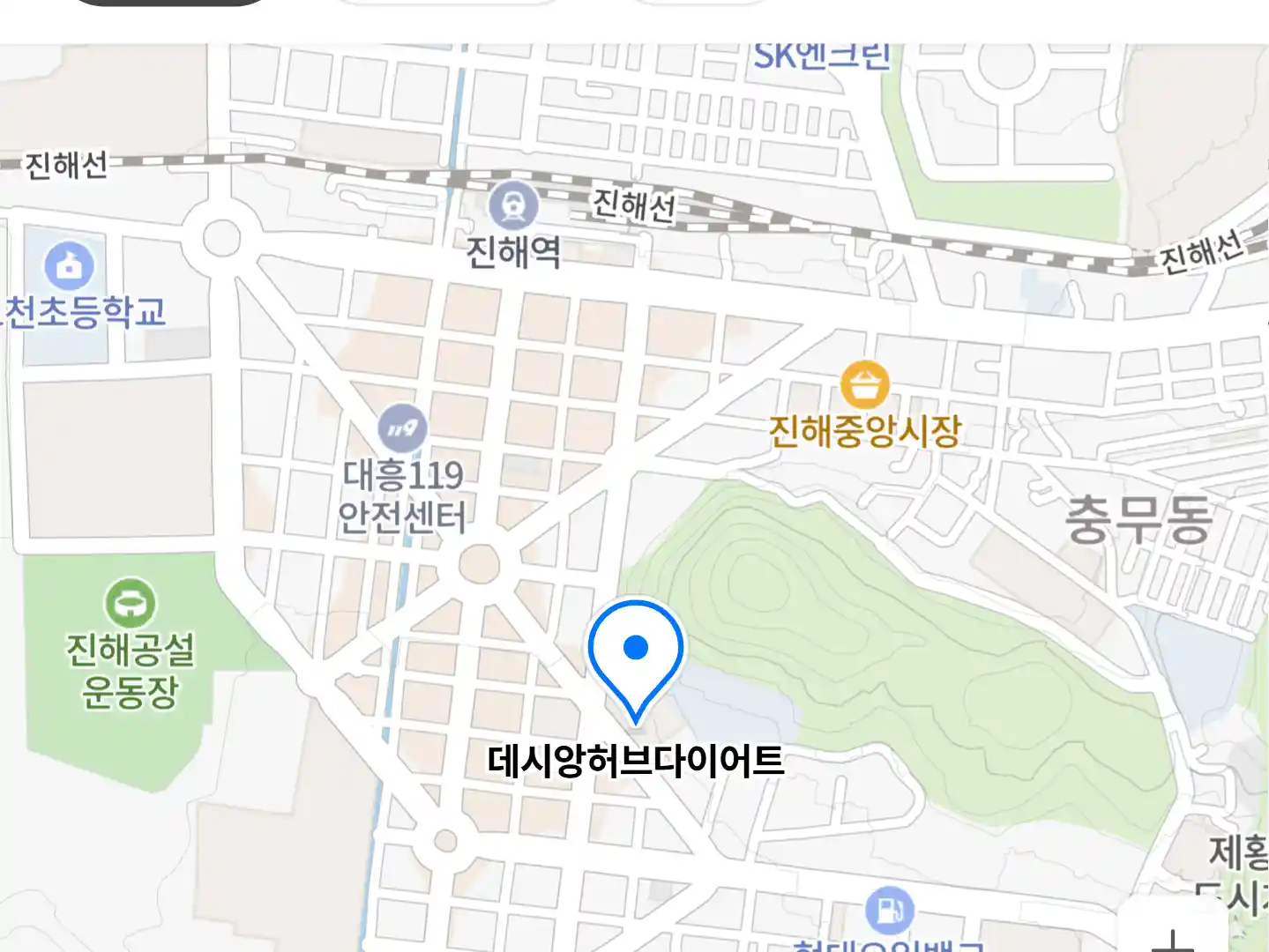 데시앙허브다이어트 위치