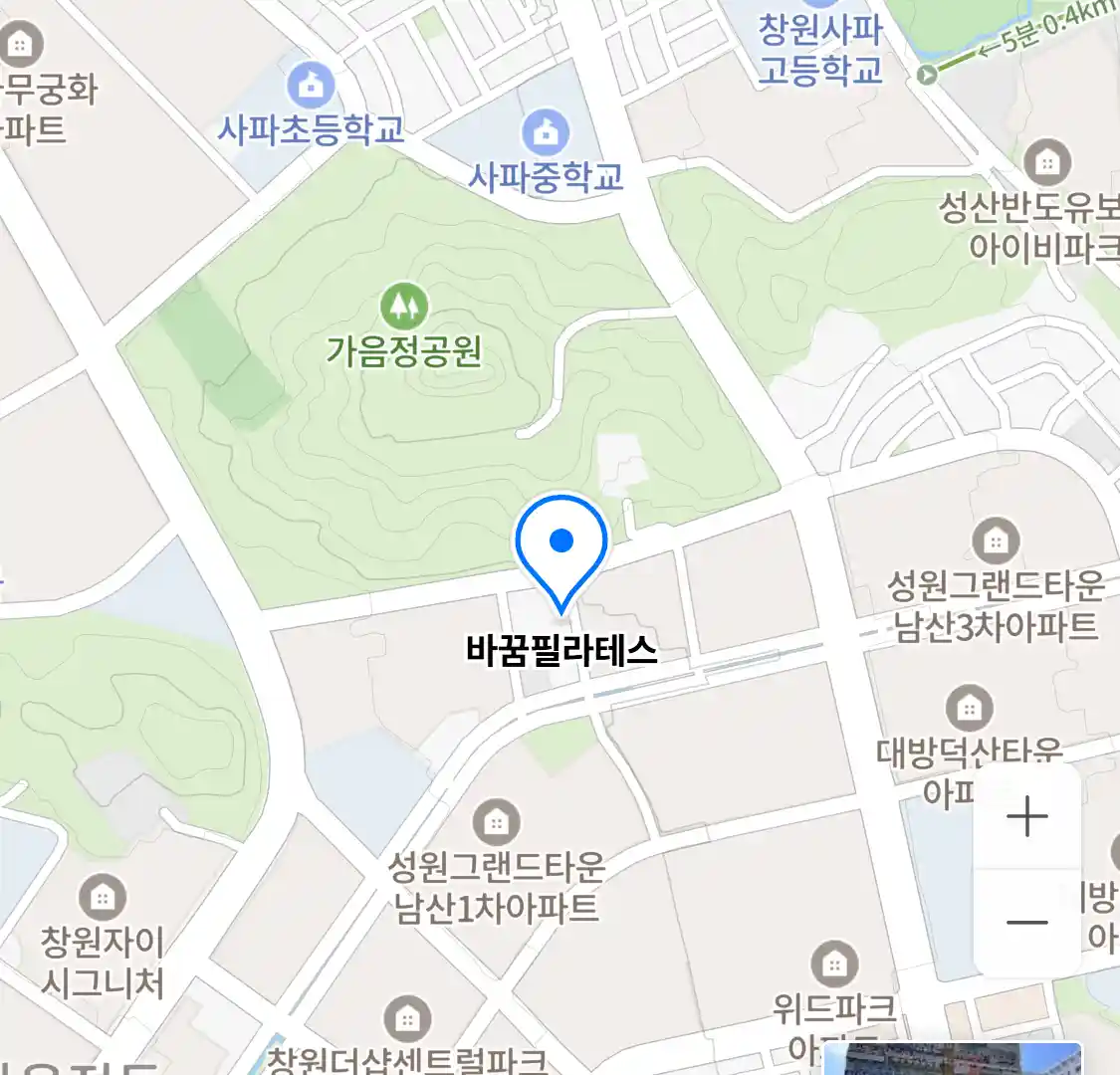 바꿈필라테스 위치