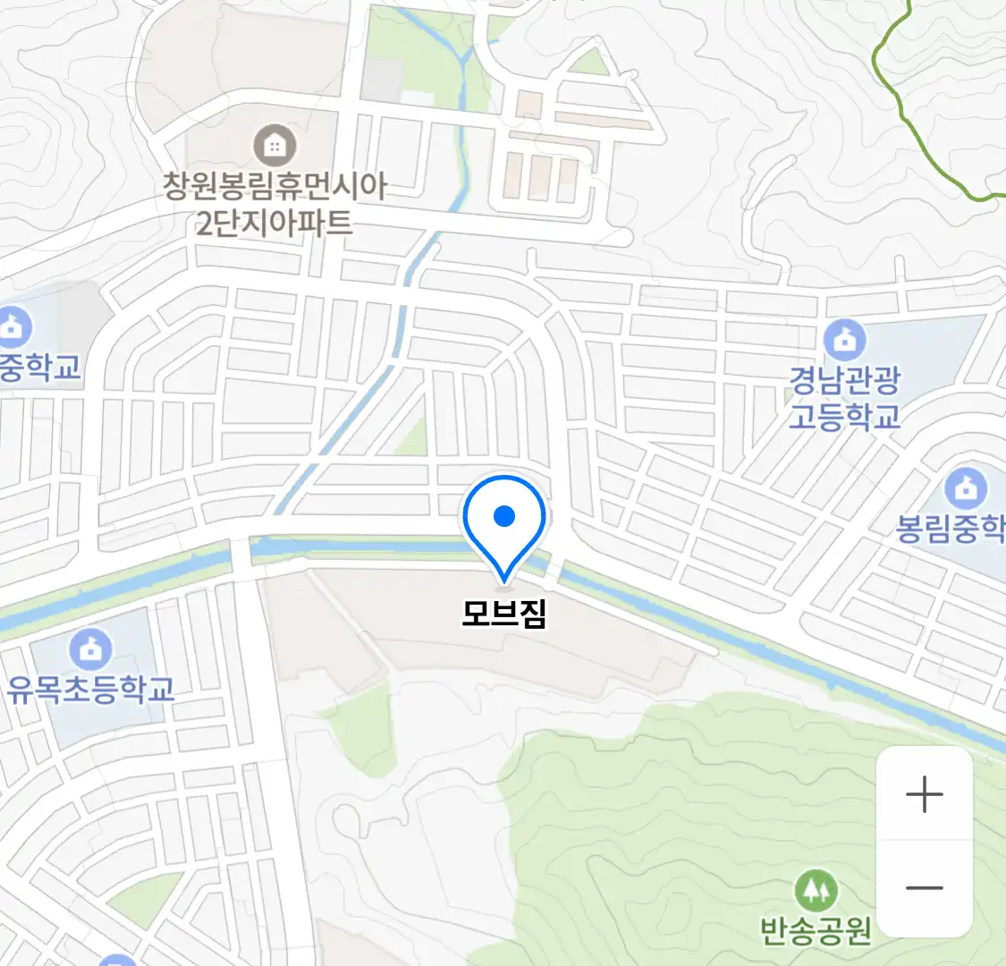 모브짐 위치