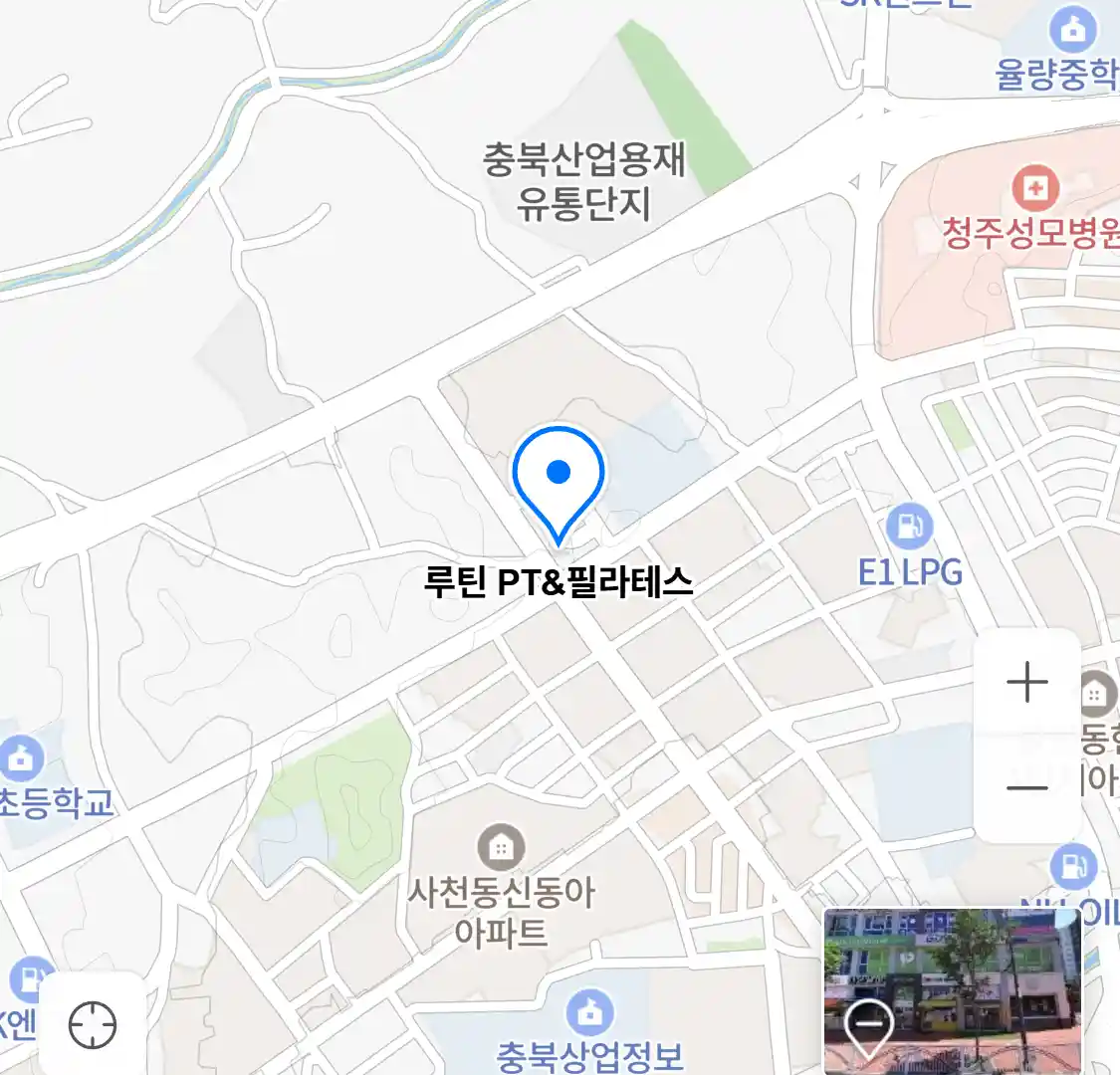 루틴 PT&필라테스 위치