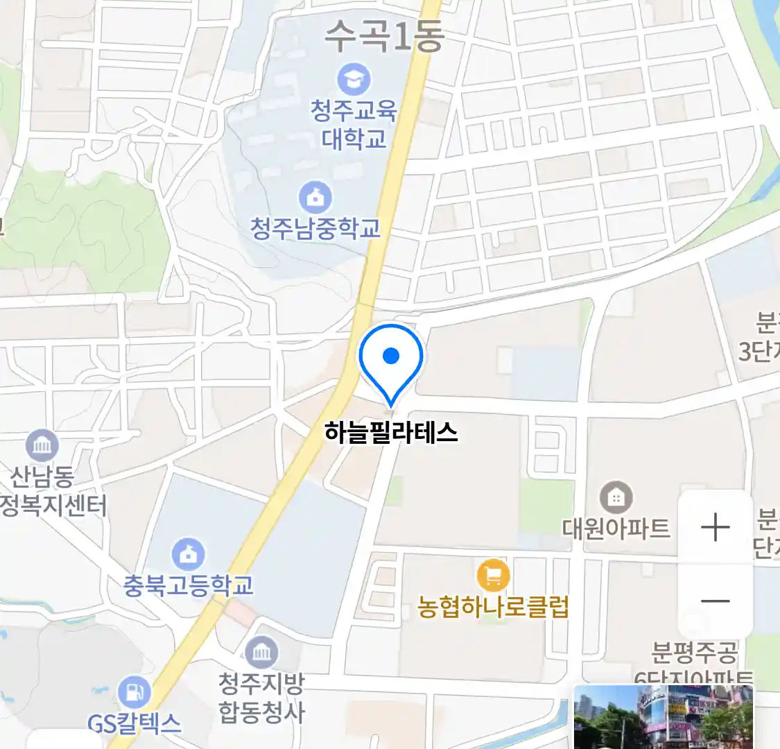 하늘필라테스 위치