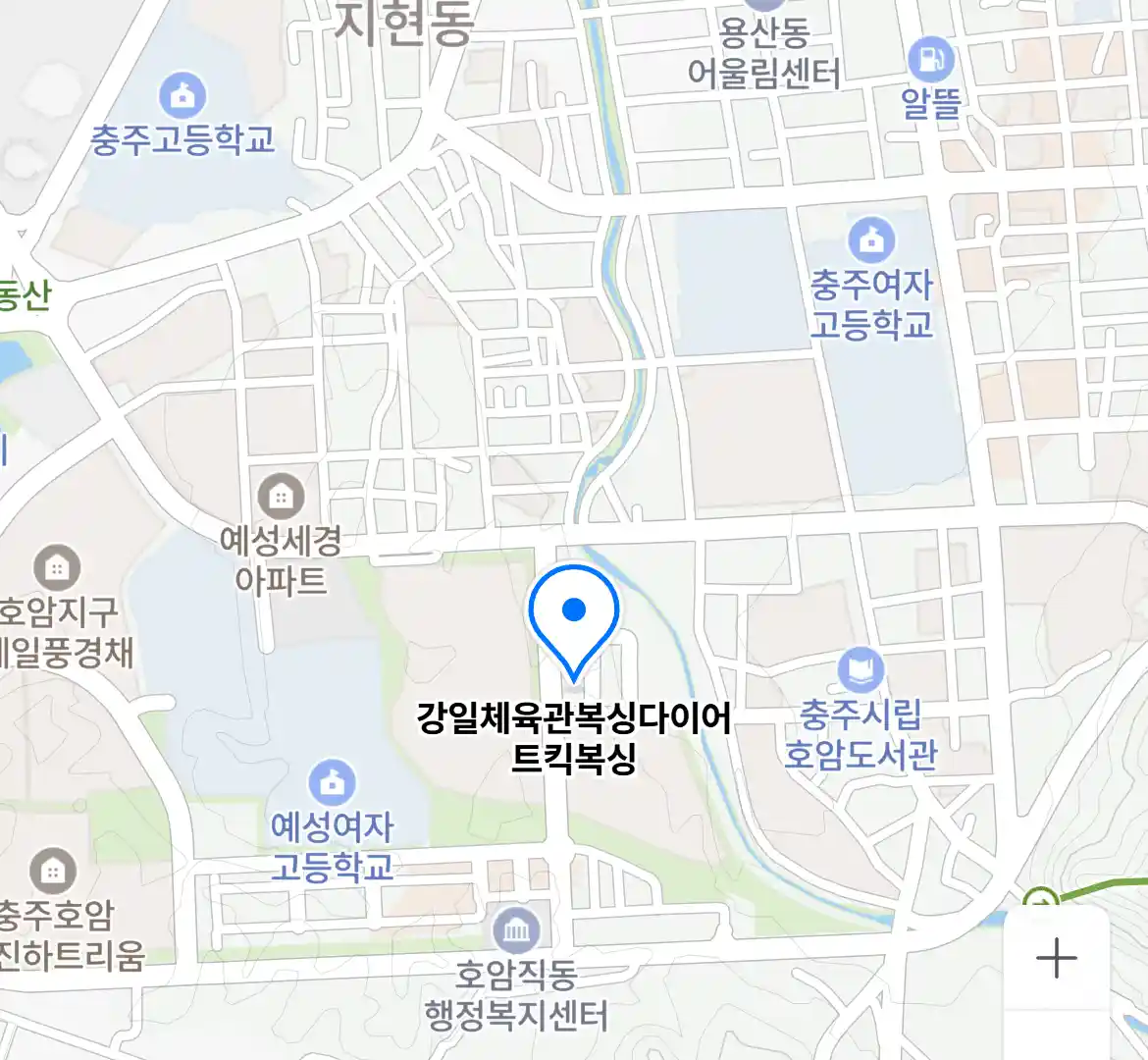 강일체육관복싱다이어트킥복싱 위치