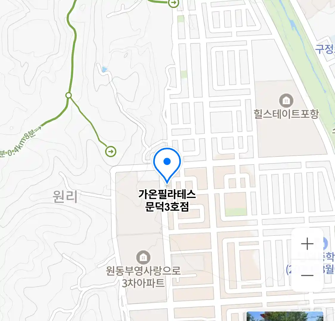 가온필라테스 문덕3호점 위치