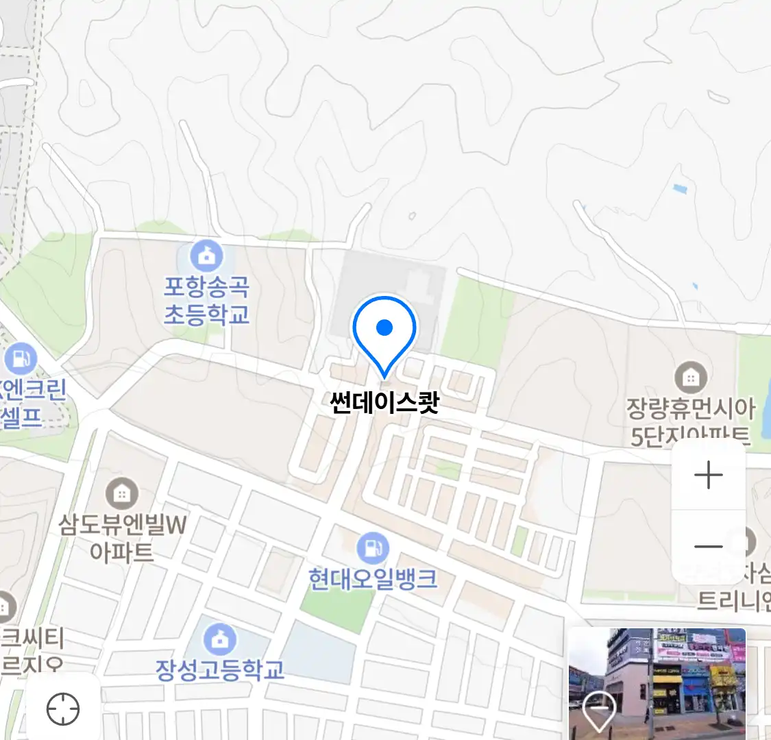 썬데이스쾃 위치