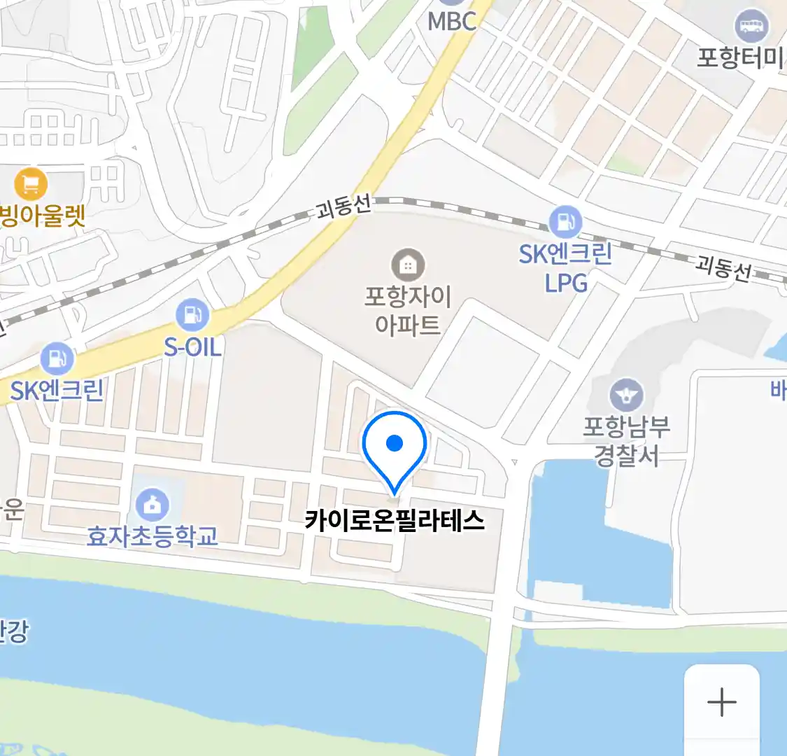 카이로온필라테스 위치