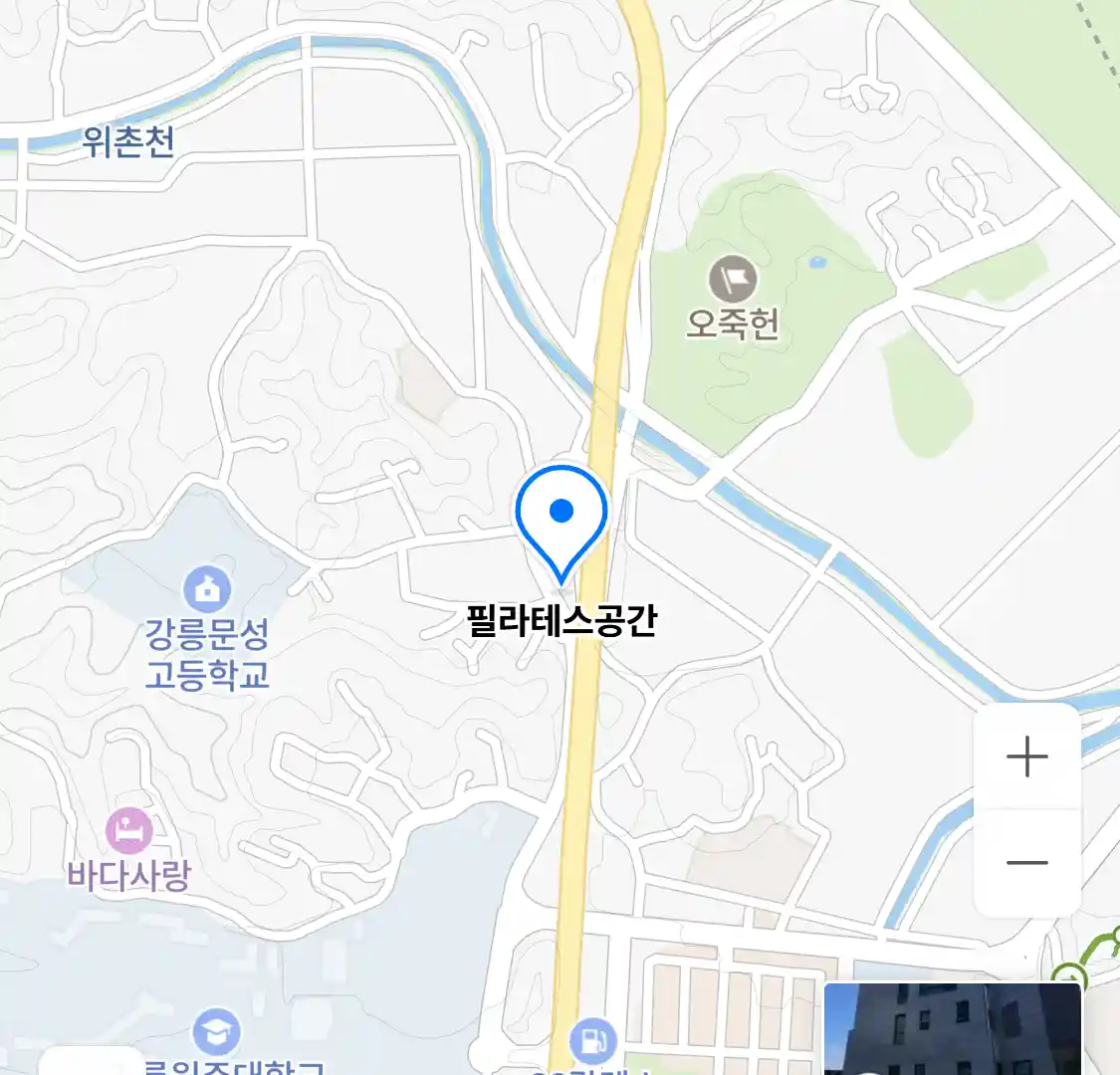 필라테스공간 위치