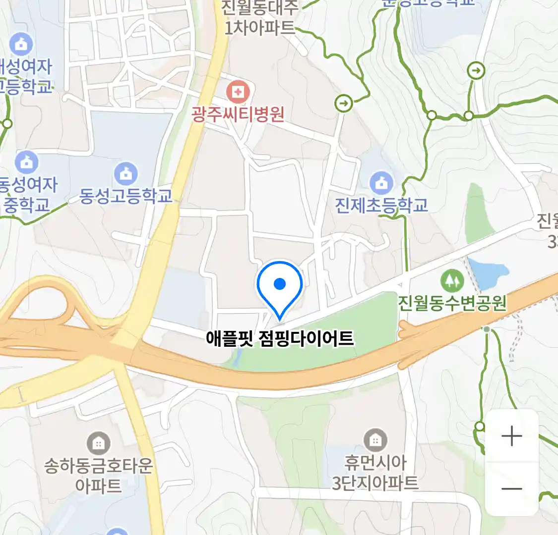 애플핏 점핑다이어트 위치